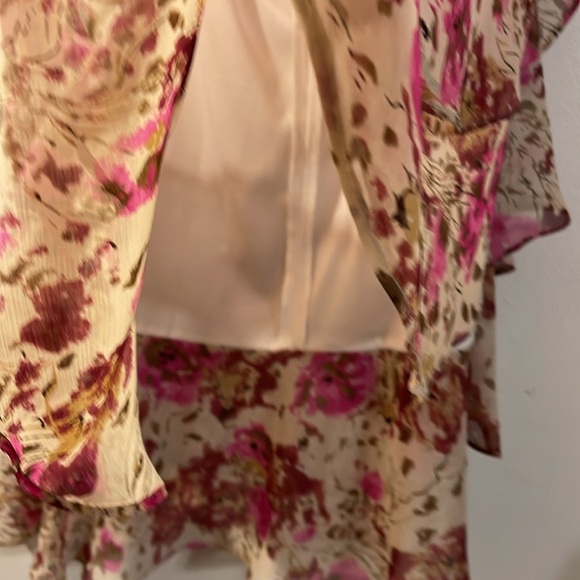 🌹NWT:Samuel Dong Floral Pink Maxi Skirt - Picture 4 of 10